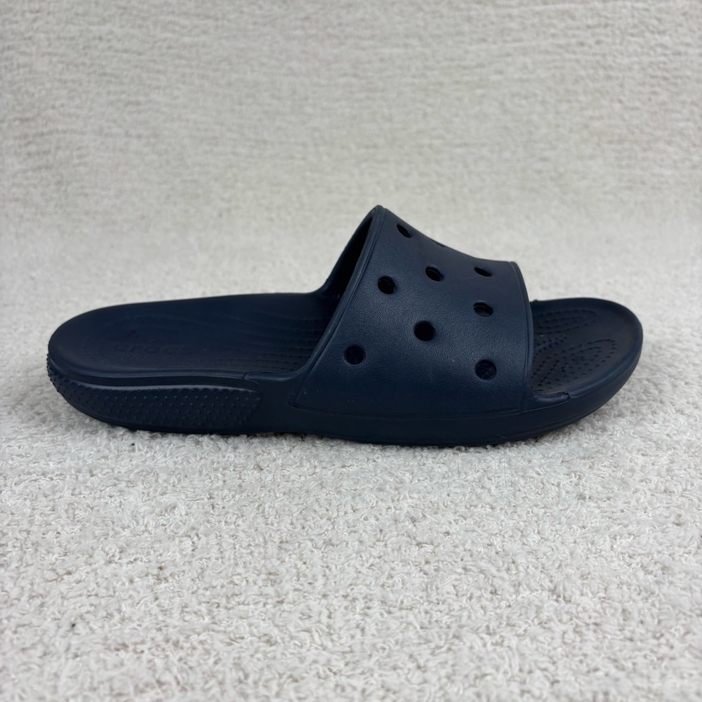 Crocs Sandals Unisex M7 W9 Blue Classic Slides Original Iconic‎ Comfort Adults